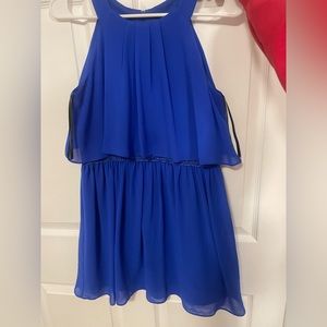 Royal blue. Mini dress. in girl brand. Size 16 kids.